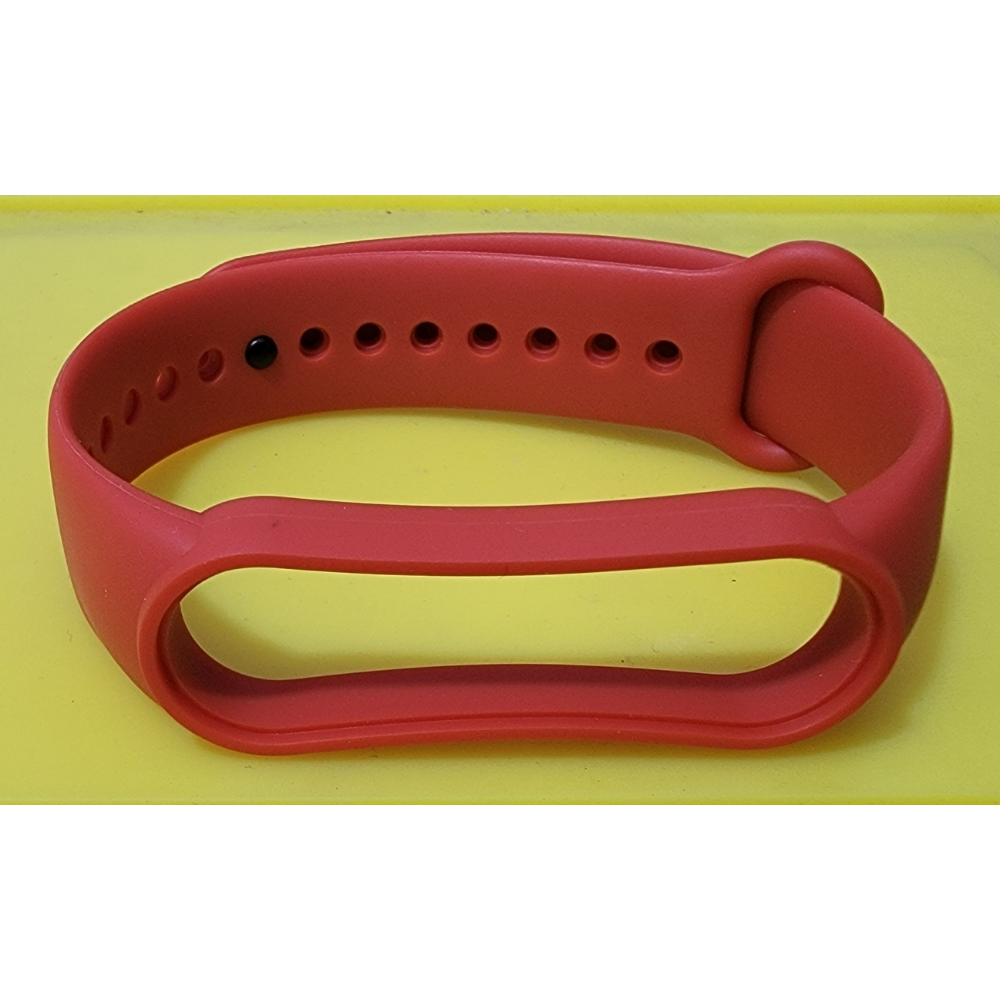 CORREA DE REPUESTO MI BAND 5 Y 6 ROJO LADRILLO
